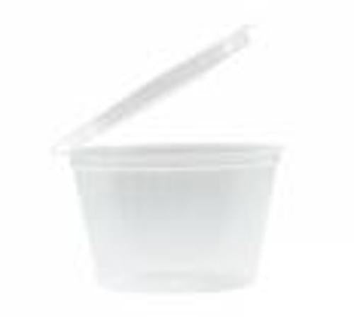 Food Containers With Lids Round 100ml Pack of 50 - Emperor