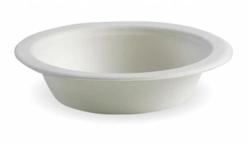 Bowls Biocane White 16oz 470M Pack of 125 - Biopak