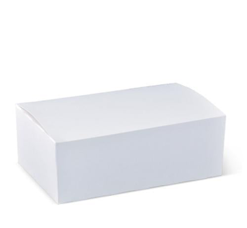 Boxes Snack Paper White 200x115x70mm Lrg Pack of 50 - Detpak