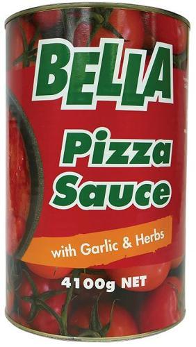 Sauce Pizza 10-12 Brix 4.1kg - Bella