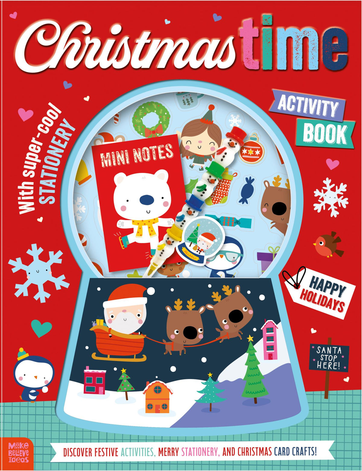 Christmas time: Sticker Activity Book