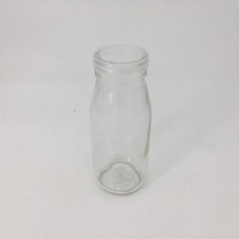 Glass Bottle with Lid - 240ML (Set of 12)