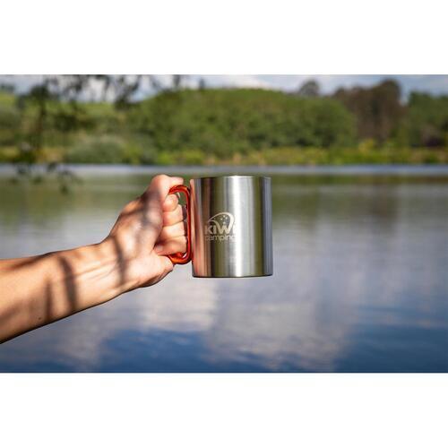 Kiwi Camping Mug With Carabiner Handle 300mL