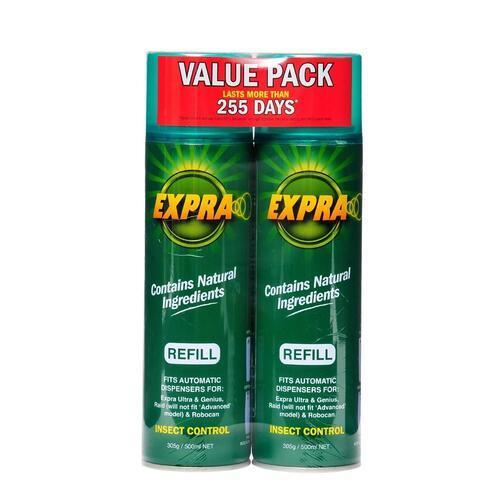 Insect Control Multi-Fit Refills 305g 2 Pack - Expra