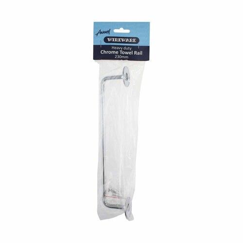 Wireware Towel Rail 230mm Chrome Plated