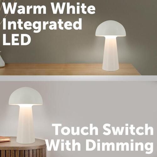 Nouveau Portobella LED Table Lamp MTBL062WHT