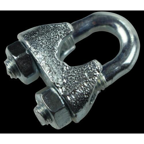 Iron Clad Wire Rope Grips 12mm Galvanised Pack of 2