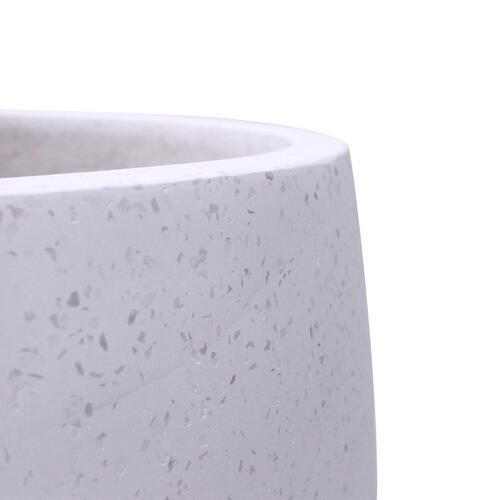 STONELEIGH & ROBERSON Tall Tulip Pot Small White