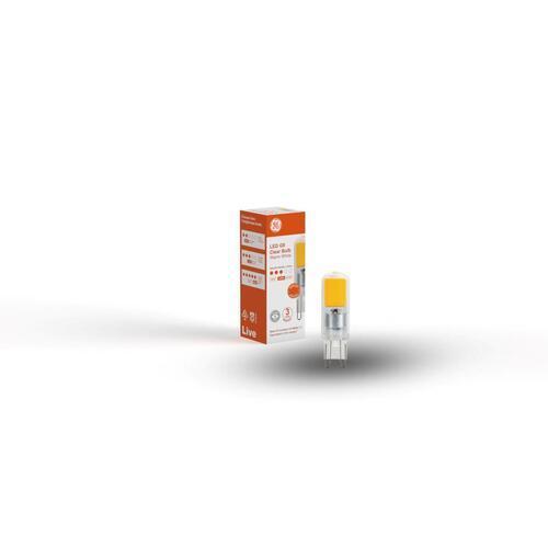 GE Lighting LED Bulb G9 Capsule 3.2W 400lm Warm White