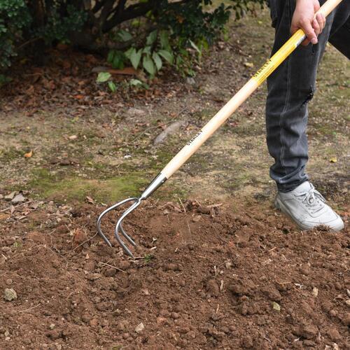Stanley Stainless Steel Long-Handle Cultivator