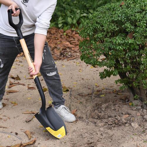 Stanley Carbon Steel D-Handle Digging Shovel