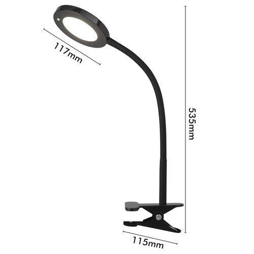 Mercator Chester Clip Task Lamp 45cm Black