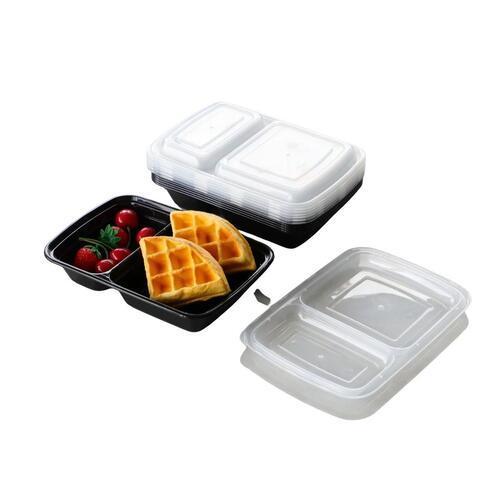 Nouveau Meal Prep Containers 7 Piece 700mL Black