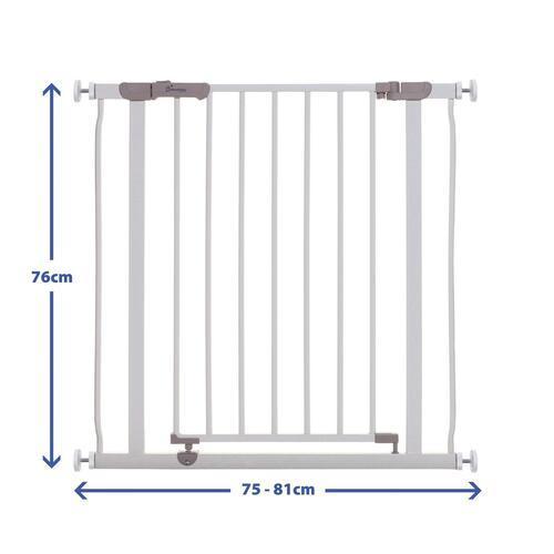 Dreambaby Ava Safety Gate UP TO 81cm White