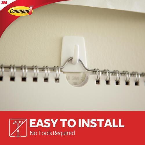 Command Hooks Micro White Pack of 3