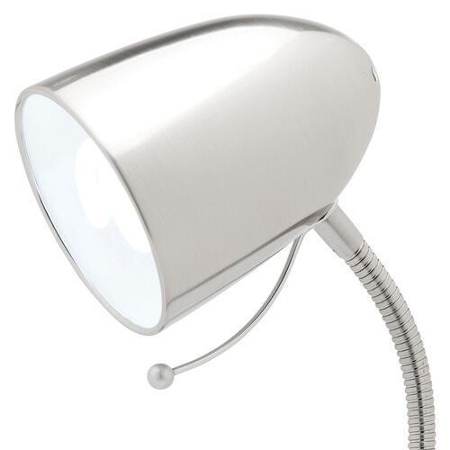 Mercator Sara Desk Lamp 28 Watt Brushed Chrome