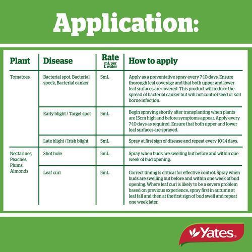 Liquid Copper Fungicide 500ml - Yates
