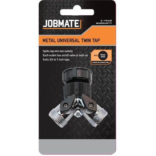 Jobmate Universal Metal Twin Tap 12mm Metal