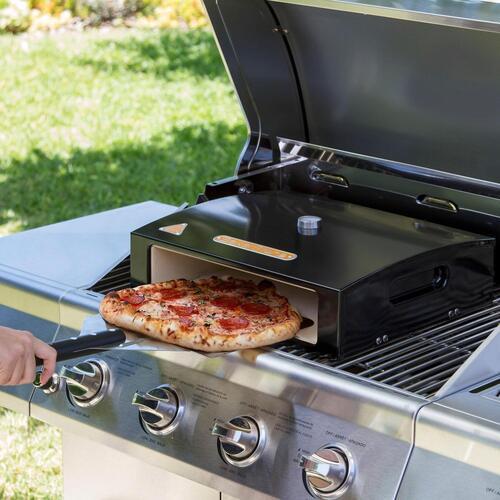 Bakerstone Basics Pizza Oven H: 130mm, W: 420mm, D: 360mm Black