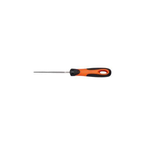 Bahco Round File 150mm Grey Orange And Black