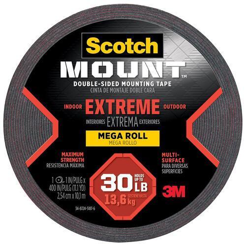 Scotch Extremely Strong Double Sided Mounting Tape 25mm x 10.1m