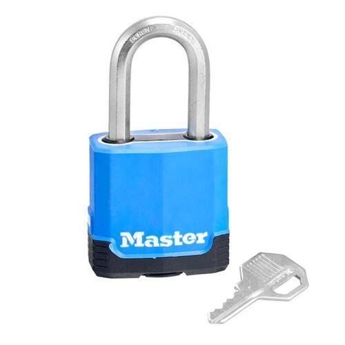 Master Lock Weather Tough Excell Covered Laminated Steel Padlock With Boron