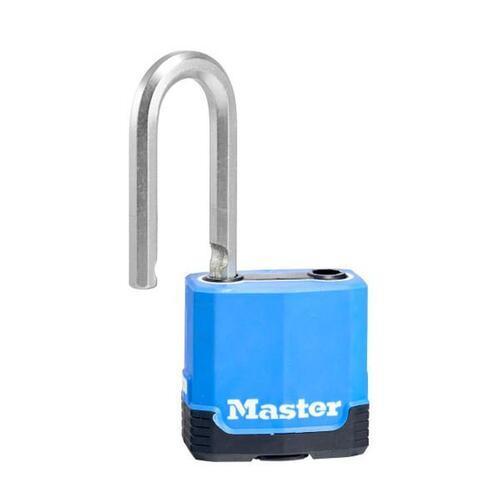 Master Lock Weather Tough Excell Covered Laminated Steel Padlock With Boron