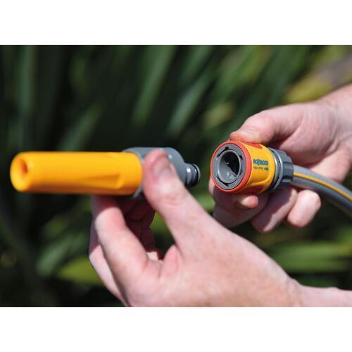 Hozelock Soft Touch Water Stop Hose End Connector