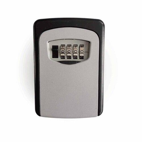 Lockguard Wall Mount Key Safe Grey