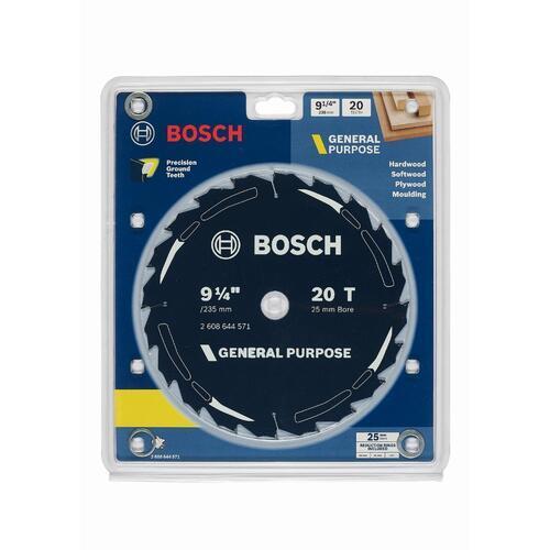 Bosch General Purpose Circular Saw Blade For Wood 235mm