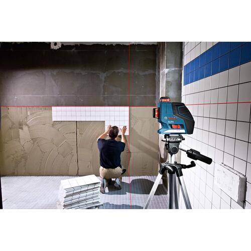 Bosch Plane Line Laser With Tripod GLL 3-80 3x360° 30m
