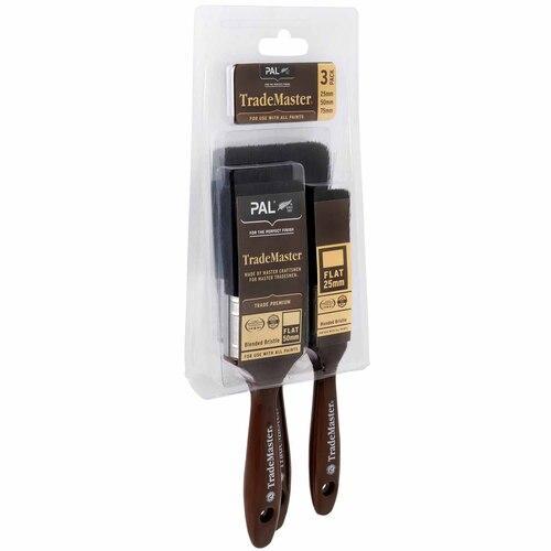 PAL Trademaster Paint Brush 3 Pack Set 25/50/75mm