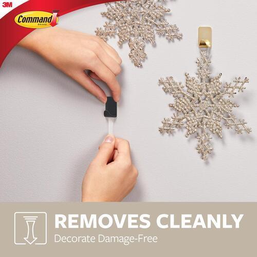 Command Hook Adhesive Remove Small Black 4PK L: 16mm; 98mm; 171mm Pack of 4