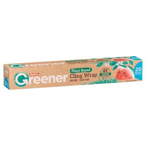 Multix Greener Plant Based Cling Wrap 20m X 33cm