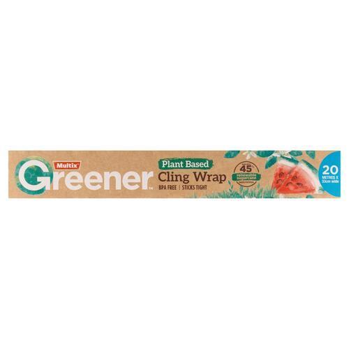 Multix Greener Plant Based Cling Wrap 20m X 33cm