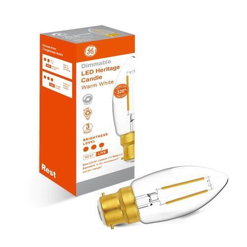 GE Lighting LED LIGHT BULB 4.8 Watt Warm White