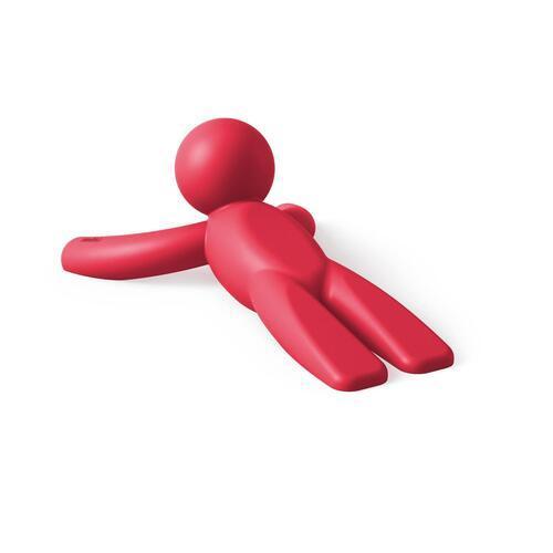 Umbra Buddy Doorstop Red
