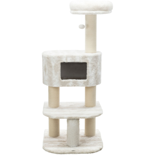 Cat Tree - Nelli White/Taupe (140cm)