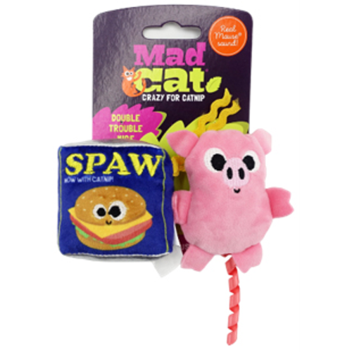 Cat Toy - Mad Cat Canned Ham (2pk)