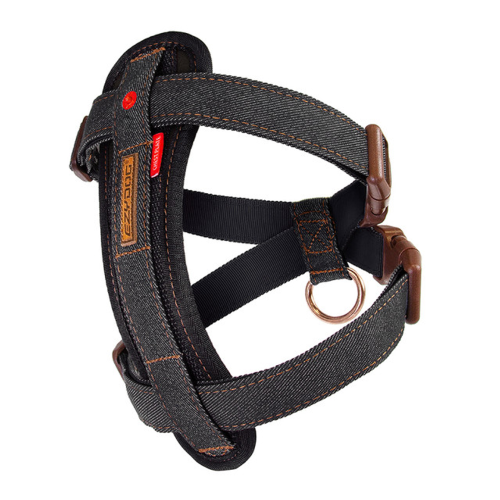 ED Dog Harness - CP Black Denim (Medium)