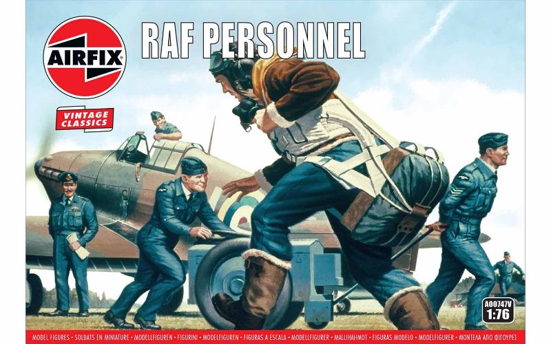Airfix Kit Model - WWII RAF Personnel 1:76