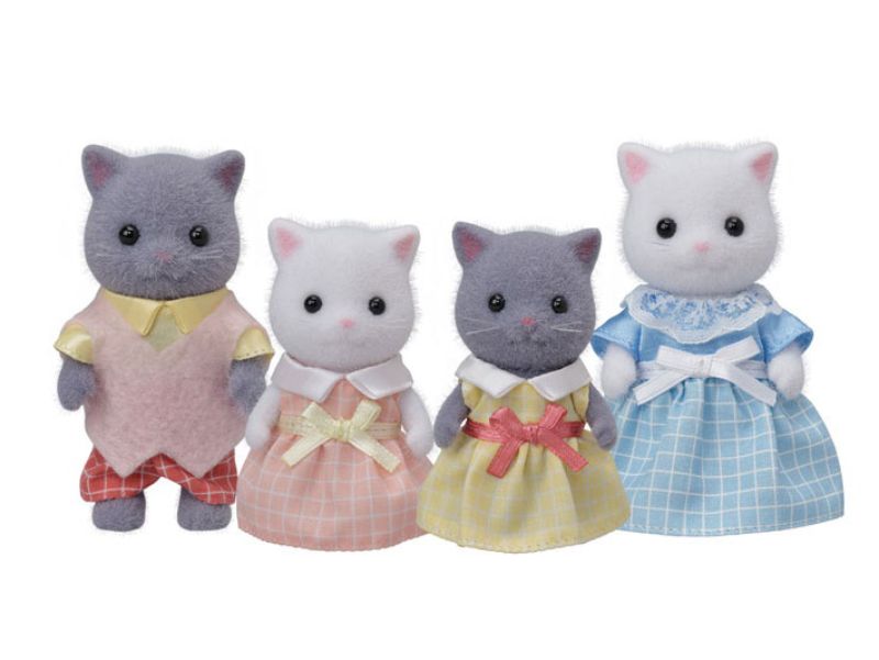Persian Cat Family - Sylvanian Families