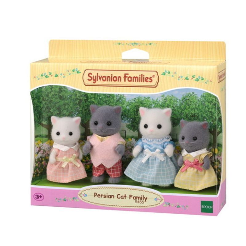 Persian Cat Family - Sylvanian Families