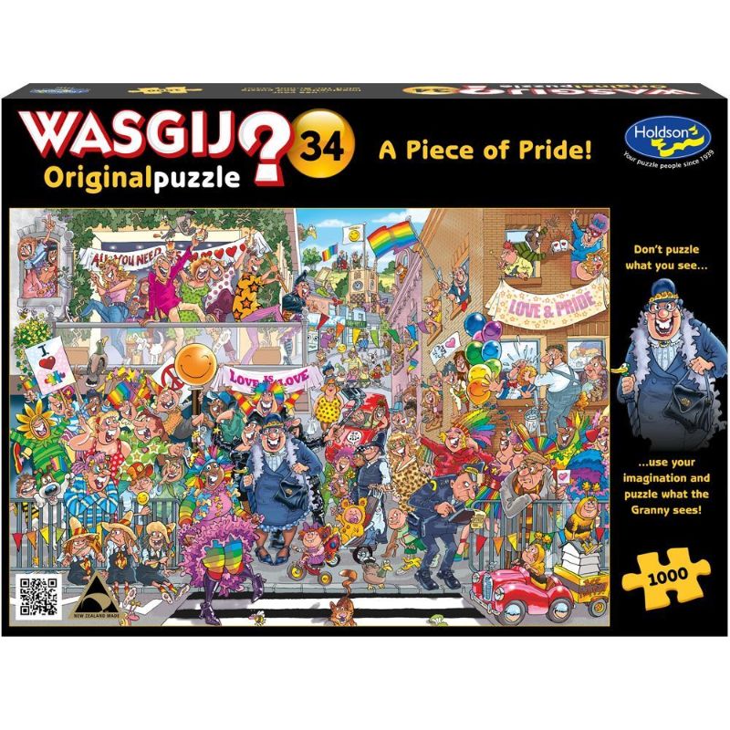 JIGSAW PUZZLE - WASGIJ ORIGINAL 34 A PIECE OF PRIDE (1000PCS)