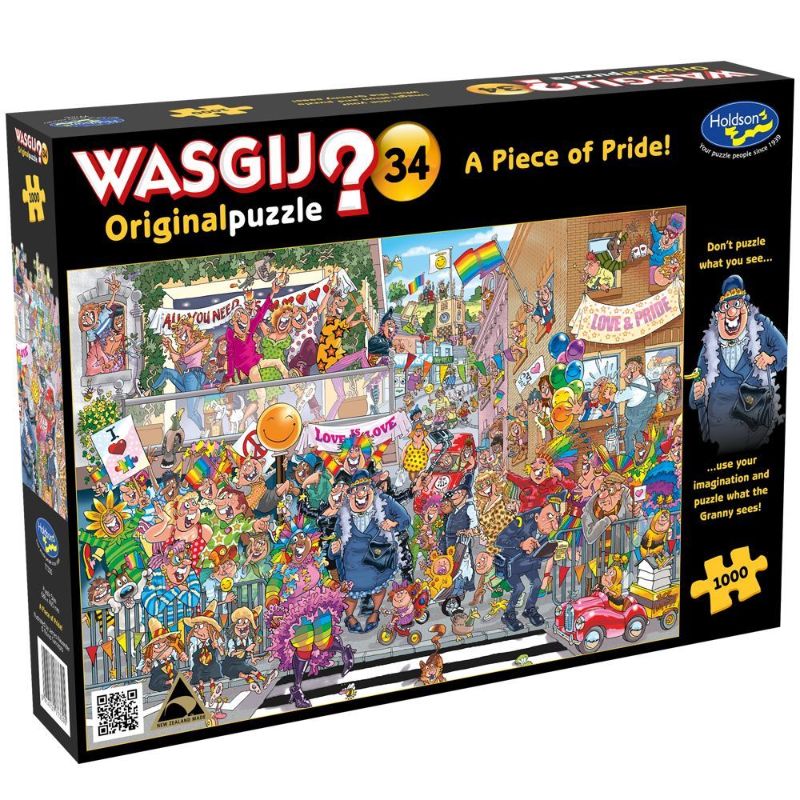 JIGSAW PUZZLE - WASGIJ ORIGINAL 34 A PIECE OF PRIDE (1000PCS)