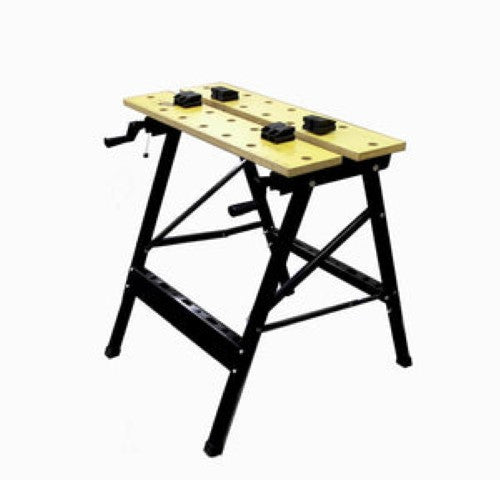 Portable Folding Work Station #59199 Allied, a versatile, lightweight workbench that folds flat and supports up to 90kg.