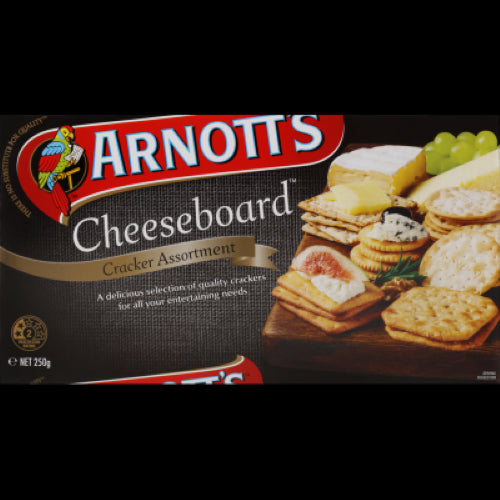 Arnott's Cheeseboard Cracker Assortment 250g
