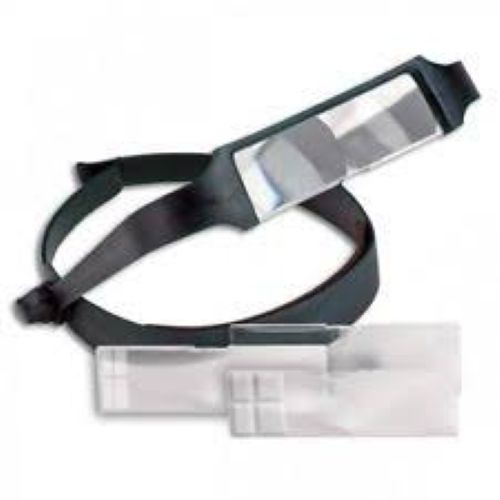 Wooden Ship Kit Fitting - H/Free Magnifier Glasses w/LED