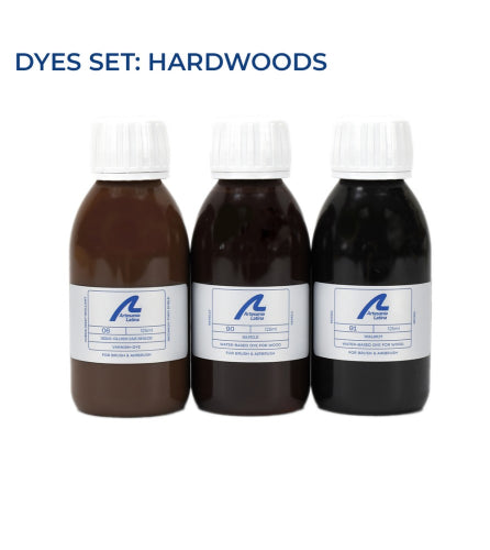 Wooden Ship Kit Fitting - Dyes:Walnut / Oak / Sapele(3x125ml