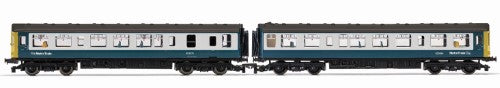 Hornby Trains BR CL.110 2CarTr model showcasing realistic details and authentic livery, ideal for railway enthusiasts.